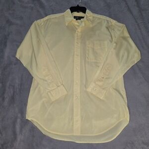 Polo‎ Ralph Lauren Blake Shirt Button Down Vintage Yellow Size Medium